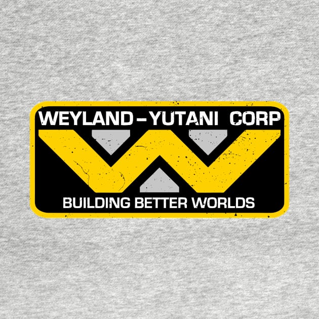 Weyland Yutani Corp - Distressed Texture by Shut Down!